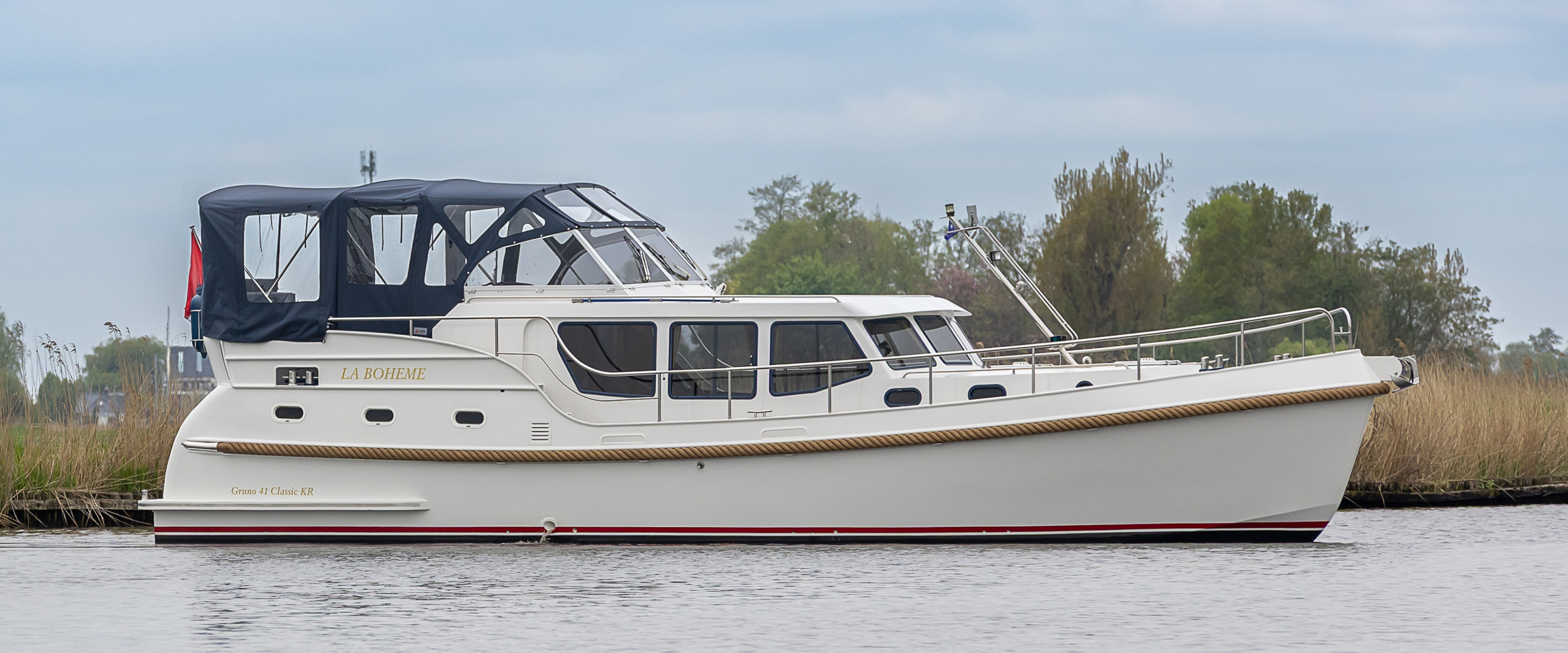 Motorjacht La Bohéme, Gruno 41 CR te huur